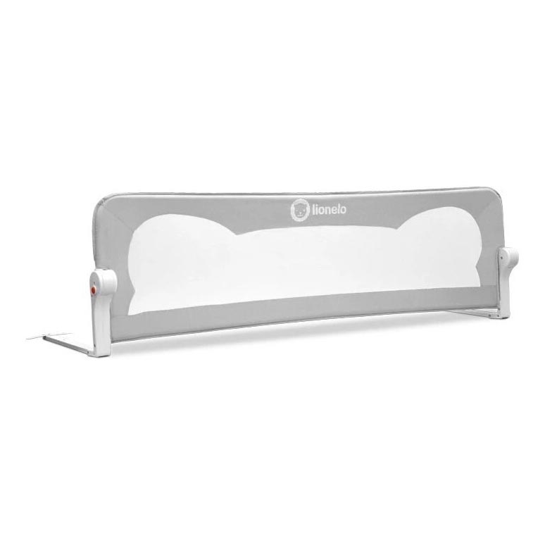 Lionelo - Barrière de sécurité pour lit EVA gris