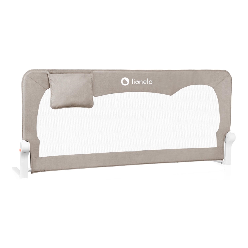 Lionelo - Barrière de sécurité pour lit HANNA Beige Melange