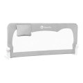 Lionelo - Barrière de sécurité pour lit HANNA Gris mélangé