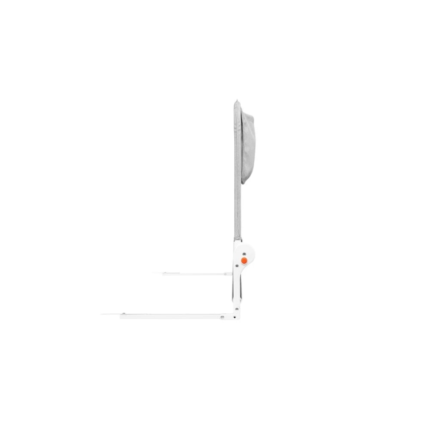 Lionelo - Barrière de sécurité pour lit HANNA Gris Mélange