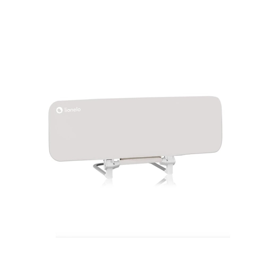 Lionelo - Barrière de sécurité pour lit LORA grise