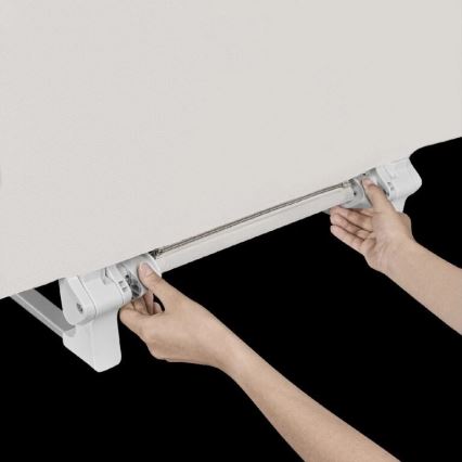 Lionelo - Barrière de sécurité pour lit LORA grise