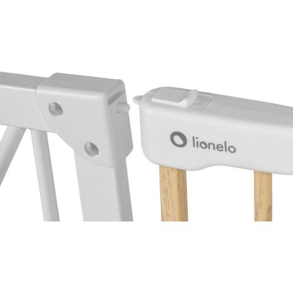 Lionelo - Barrière de sécurité TRUUS SLIM blanc/beige