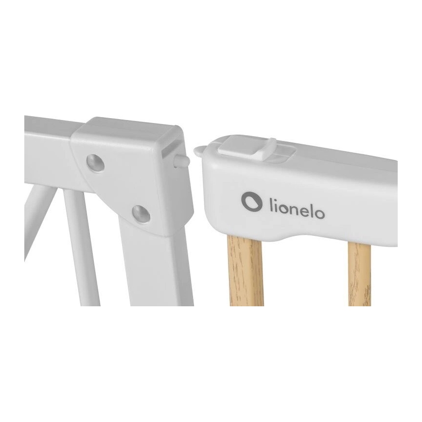 Lionelo - Barrière de sécurité TRUUS SLIM blanc/beige
