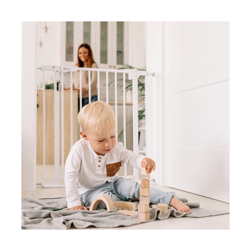 Lionelo - Barrière de sécurité TRUUS SLIM LED gris