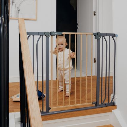 Lionelo - Barrière de sécurité TRUUS SLIM noir/beige