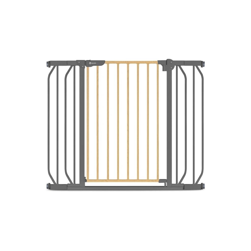 Lionelo - Barrière de sécurité TRUUS SLIM noir/beige