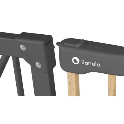Lionelo - Barrière de sécurité TRUUS SLIM noir/beige