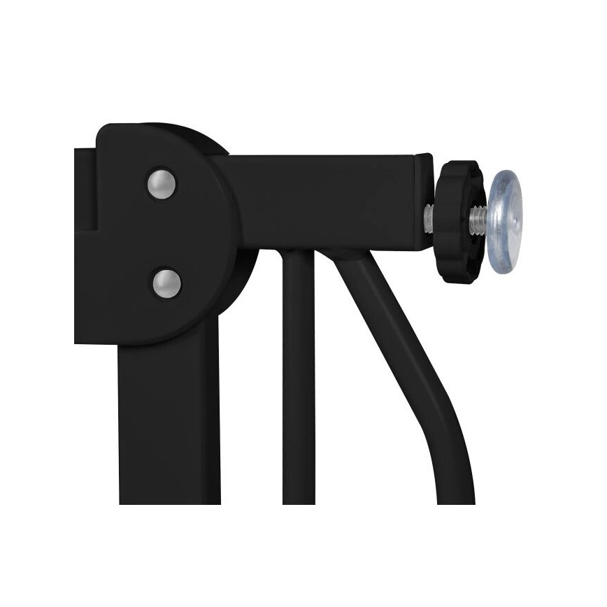 Lionelo - Barrière de sécurité TRUUS SLIM noir/marron