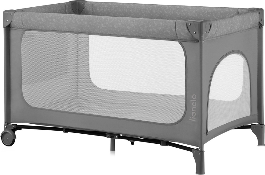 Lionelo - Berceau de voyage JASMIN EASY FOLD Grey Stone