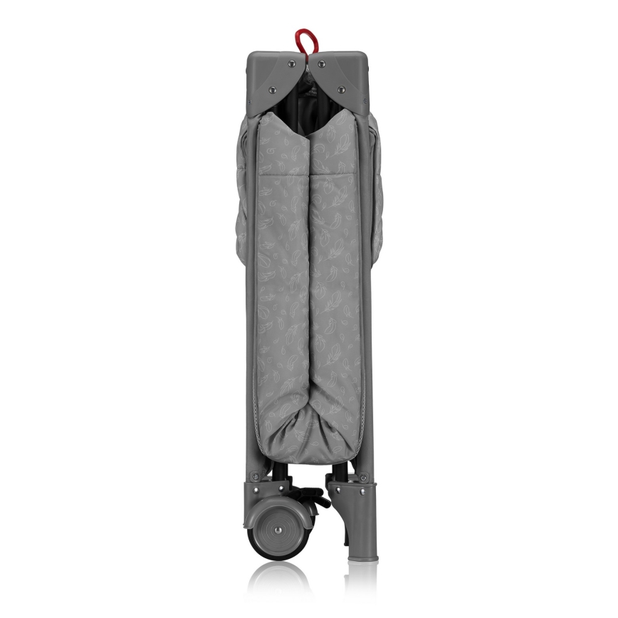 Lionelo - Berceau de voyage JASMIN EASY FOLD Grey Stone