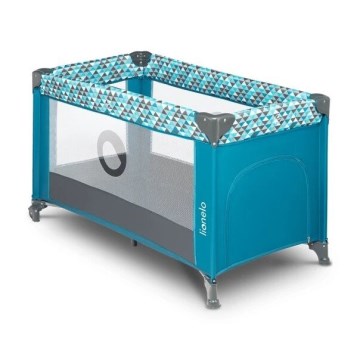 Lionelo - Berceau de voyage STEFI turquoise