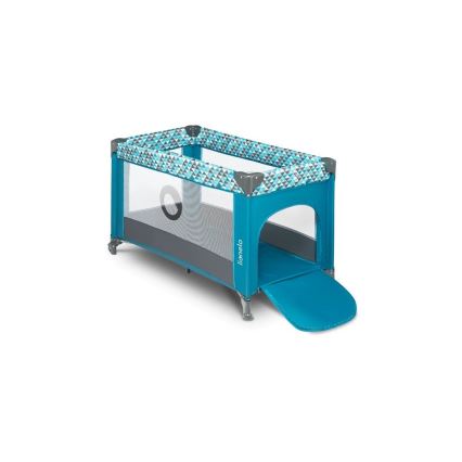 Lionelo - Berceau de voyage STEFI turquoise
