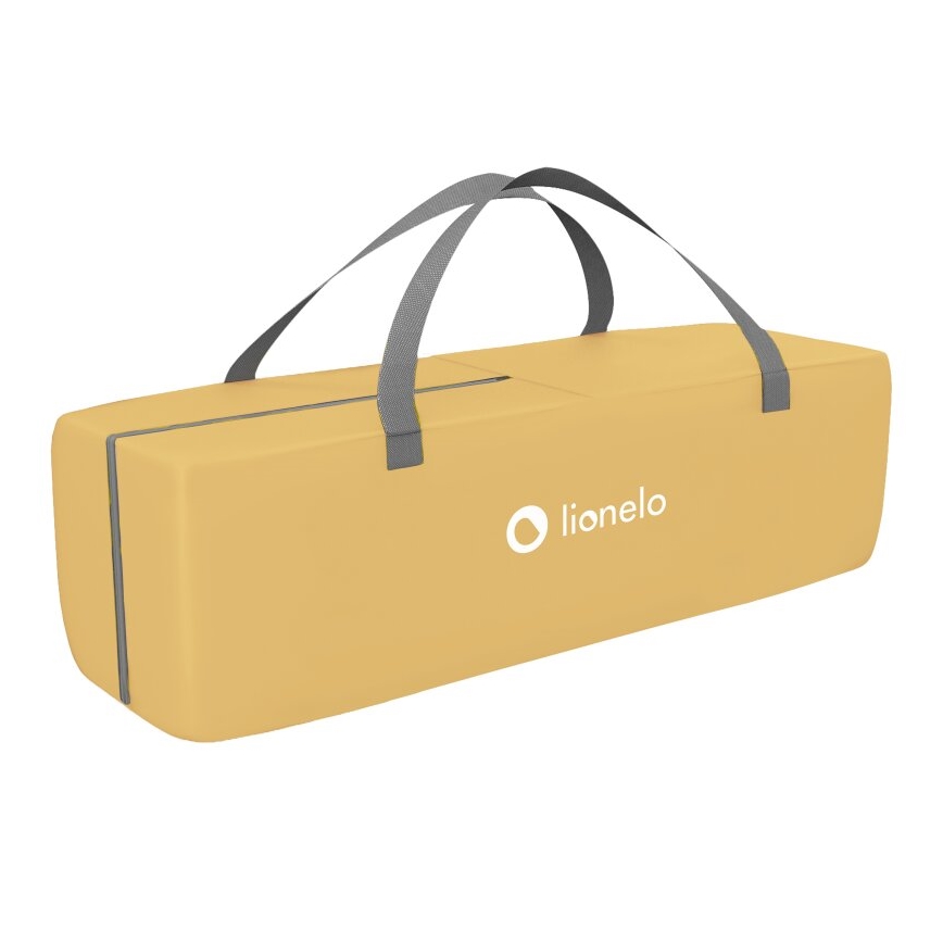 Lionelo - Berceau de voyage SVEN PLUS gris/jaune