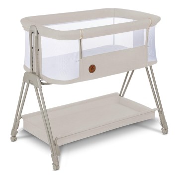 Lionelo - Berceau pour bébé 2en1 LUNA beige