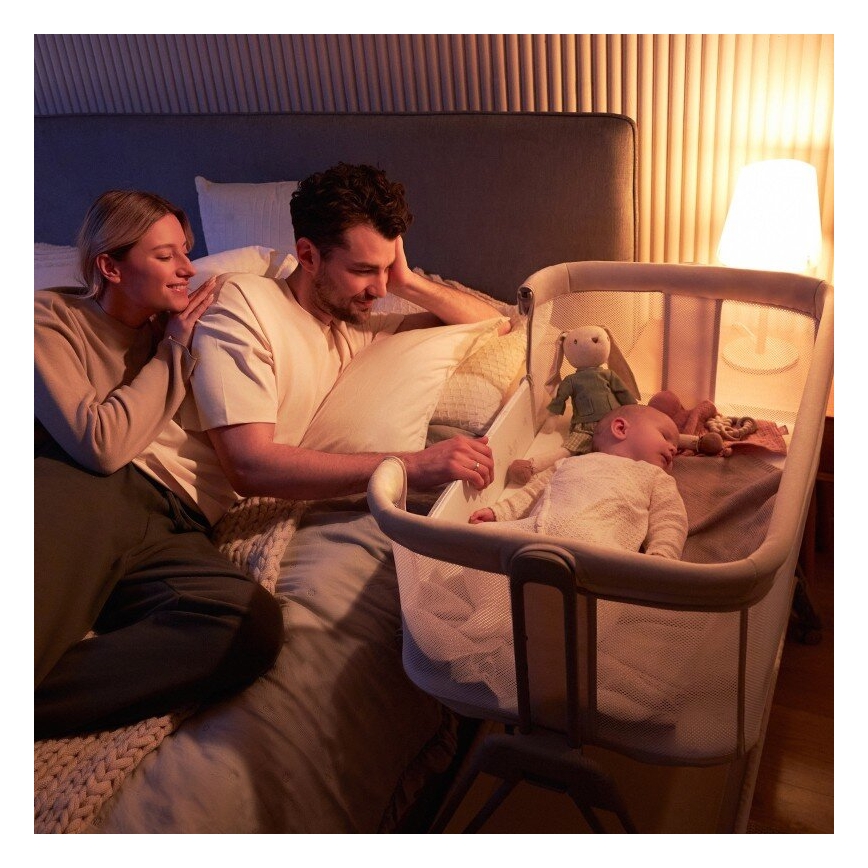 Lionelo - Berceau pour bébé 2en1 LUNA beige