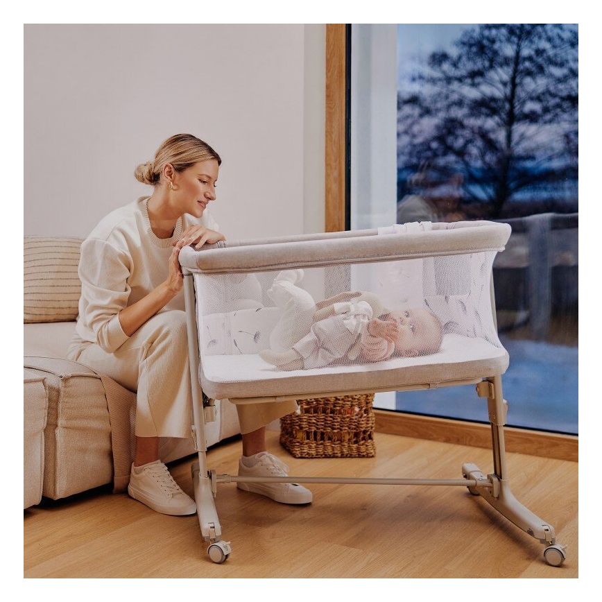 Lionelo - Berceau pour bébé 3en1 AURORA beige