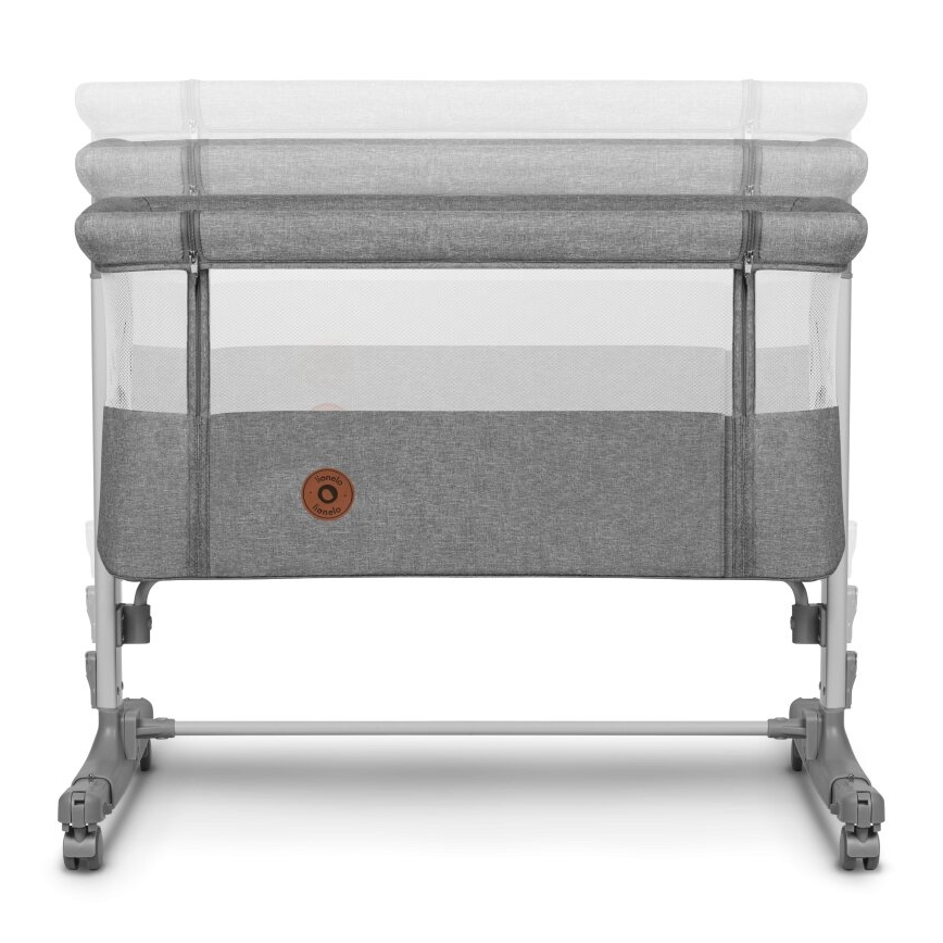 Lionelo - Berceau pour bébé 3en1 AURORA gris foncé