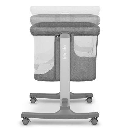 Lionelo - Berceau pour bébé 3en1 AURORA gris foncé