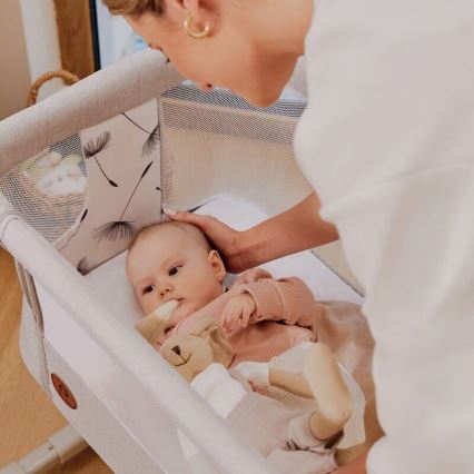Lionelo - Berceau pour bébé 3en1 AURORA gris