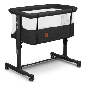 Lionelo - Berceau pour bébé 3en1 AURORA noir