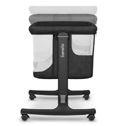 Lionelo - Berceau pour bébé 3en1 AURORA noir
