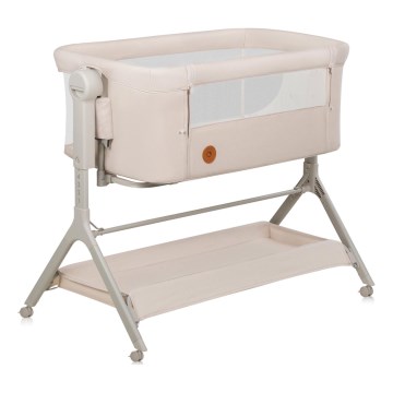 Lionelo - Berceau pour bébé 3en1 LEONIE PLUS beige