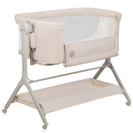 Lionelo - Berceau pour bébé 3en1 LEONIE PLUS beige