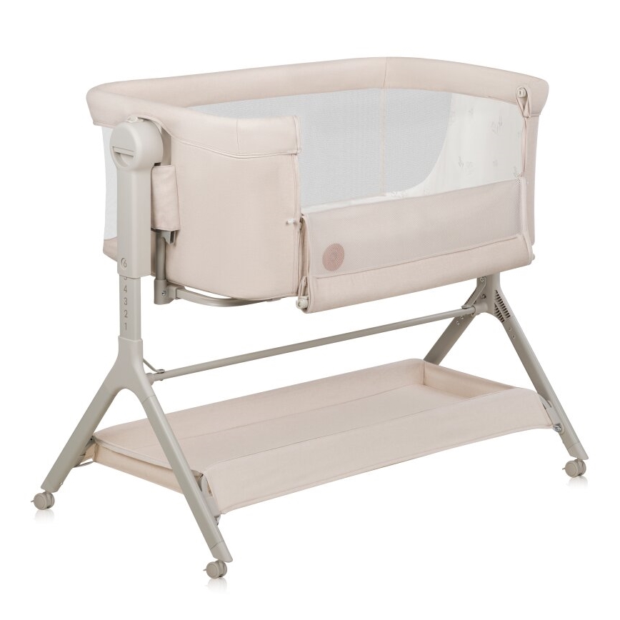 Lionelo - Berceau pour bébé 3en1 LEONIE PLUS beige
