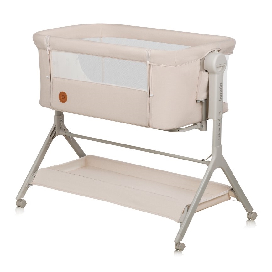 Lionelo - Berceau pour bébé 3en1 LEONIE PLUS beige