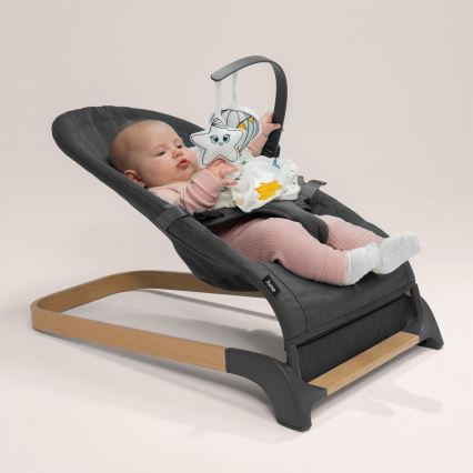 Lionelo - Berceuse pour bébé JUNE anthracite