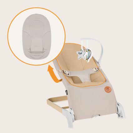 Lionelo - Berceuse pour bébé LILAC beige