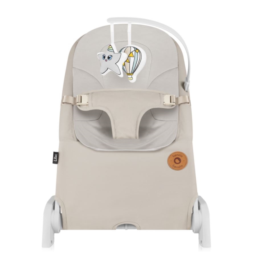 Lionelo - Berceuse pour bébé LILAC beige