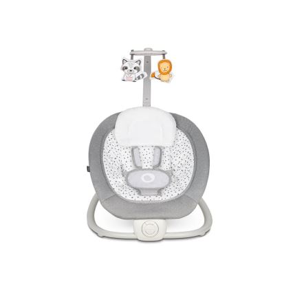 Lionelo - Berceuse vibrante pour bébé avec une mélodie PASCAL gris