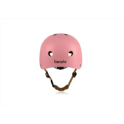 Lionelo - Casque enfant HELMET Rose