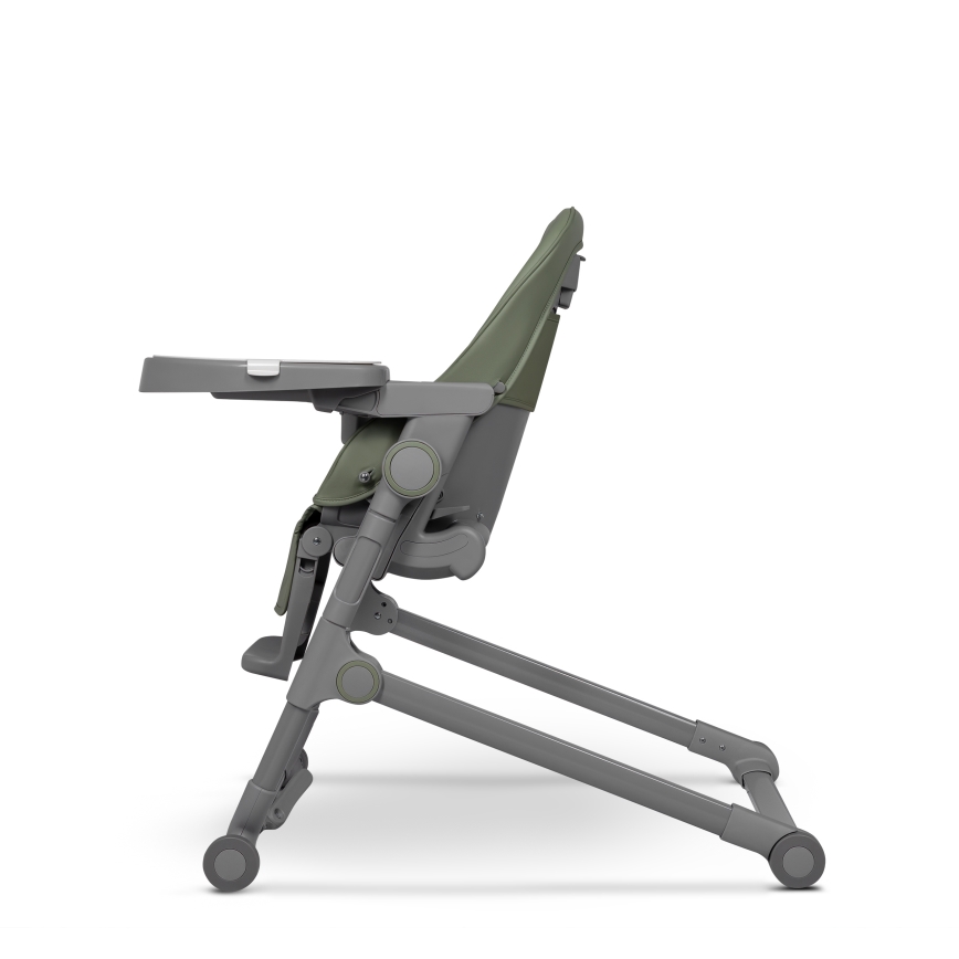 Lionelo - Chaise de repas 2 en 1 pour enfant CORA PLUS Vert olive