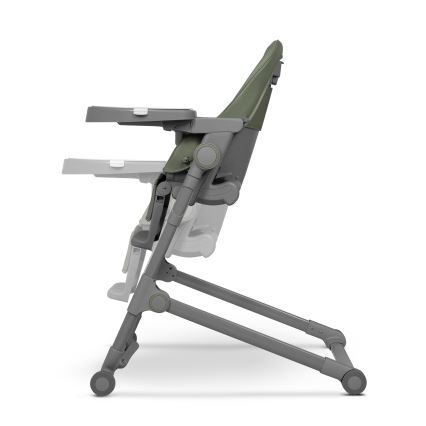 Lionelo - Chaise de repas 2 en 1 pour enfant CORA PLUS Vert olive