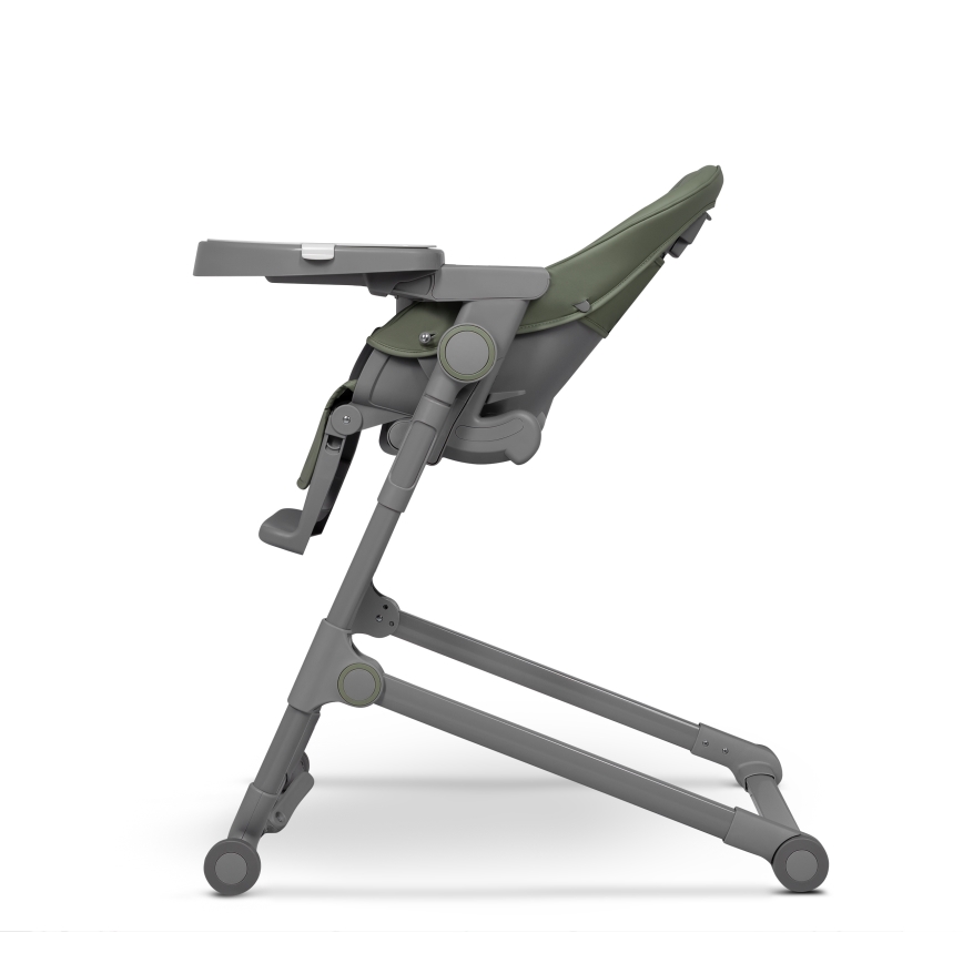 Lionelo - Chaise de repas 2 en 1 pour enfant CORA PLUS Vert olive