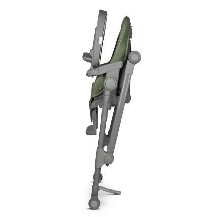 Lionelo - Chaise de repas 2 en 1 pour enfant CORA PLUS Vert olive