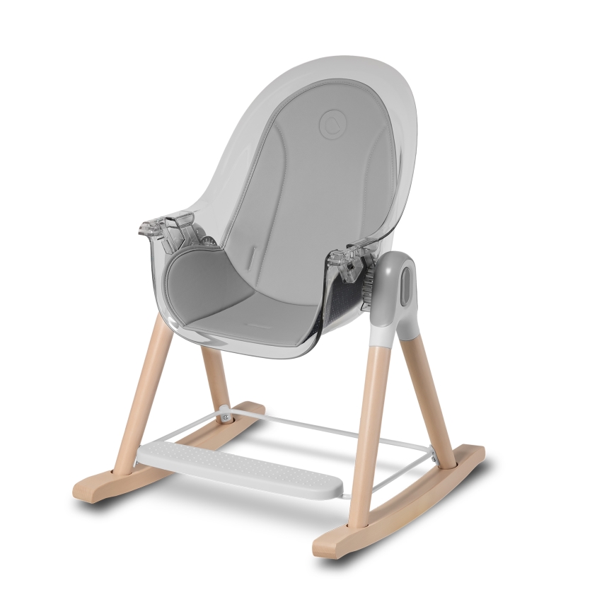 Lionelo - Chaise de repas 2 en 1 pour enfant MONA Stone