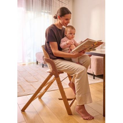 Lionelo - Chaise de repas 3 en 1 pour enfant MEGAN Bois gris