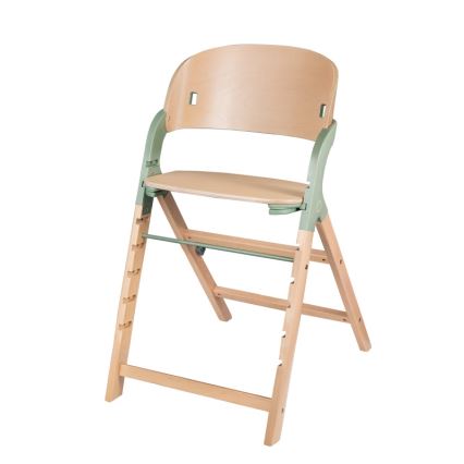 Lionelo - Chaise de repas 3 en 1 pour enfant MEGAN Bois Vert