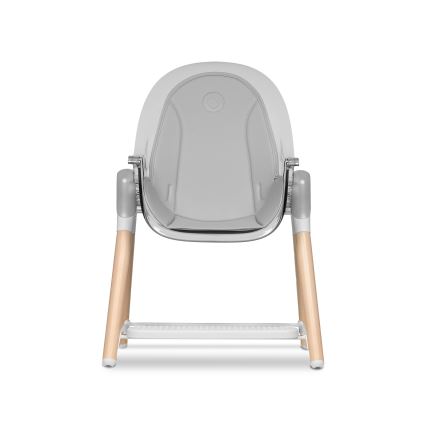 Lionelo - Chaise de repas pour enfant MAYA Blanc hêtre