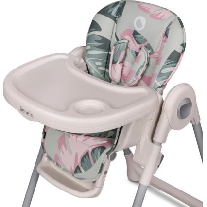 Lionelo - Chaise de repas pour enfant ZANNA beige