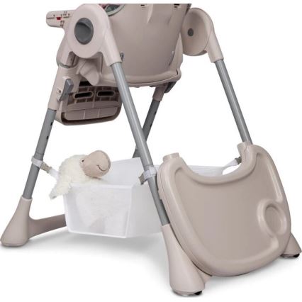 Lionelo - Chaise de repas pour enfant ZANNA beige