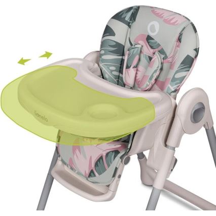 Lionelo - Chaise de repas pour enfant ZANNA beige