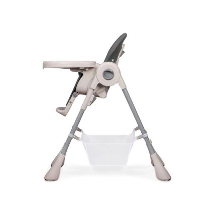 Lionelo - Chaise de repas pour enfant ZANNA grise