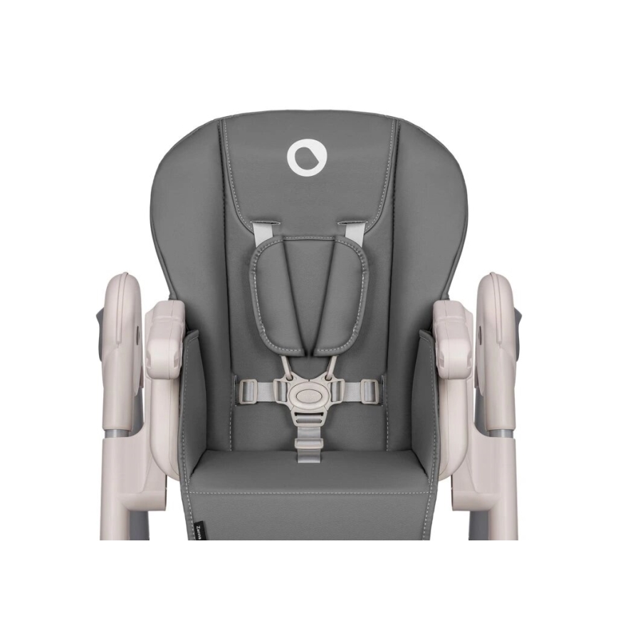 Lionelo - Chaise de repas pour enfant ZANNA grise