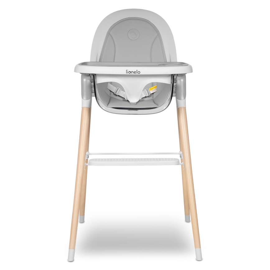 Lionelo - Chaise haute 2 en 1 pour enfant MONA Stone