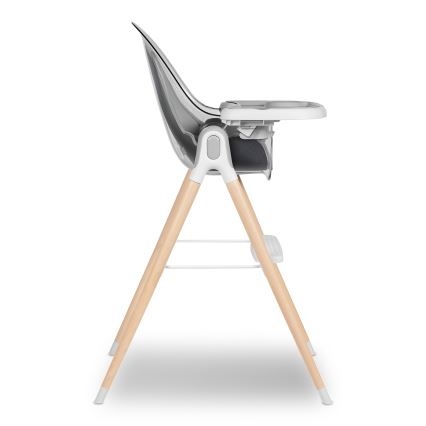 Lionelo - Chaise haute 2 en 1 pour enfant MONA Stone